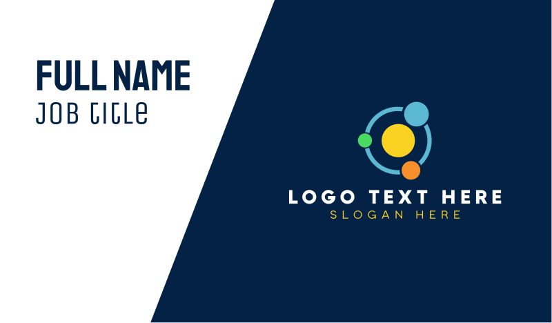 Simple Solar System Business Card